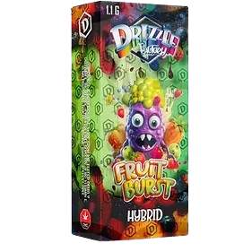 Drizzle - Fruit Burst (Hybrid) THC: 97%
